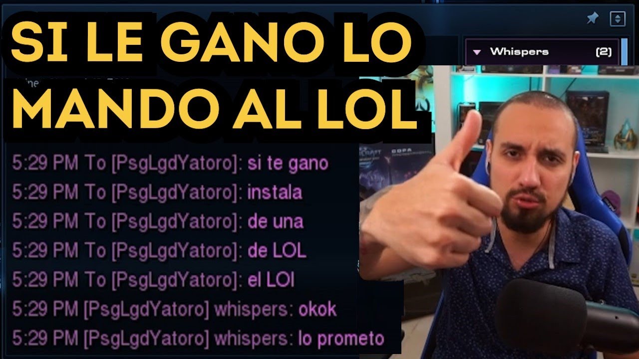 Apostamos en 1 partida de StarCraft II