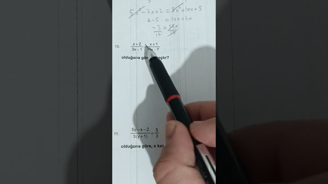 Antrenmanlarla matematik 1 21.gün 5. Antrenman 