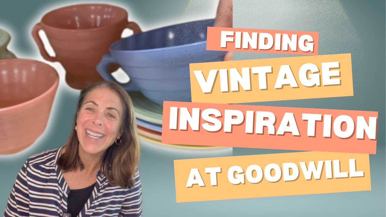THRIFTING AT GOODWILL FOR VINTAGE HOME DECOR & INSPIRATION  || RELATIVELY REFINED #thriftwithme