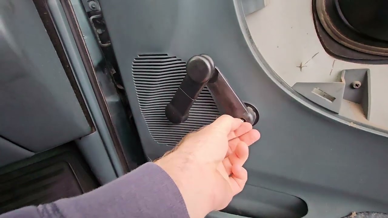 How to remove a Ranger door panel.