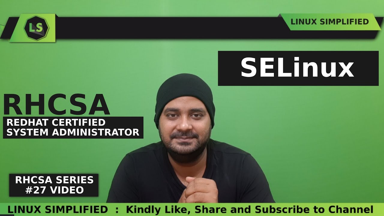 RHCSA | Selinux - Security Enhanced Linux setting and configuration in Redhat | Tamil