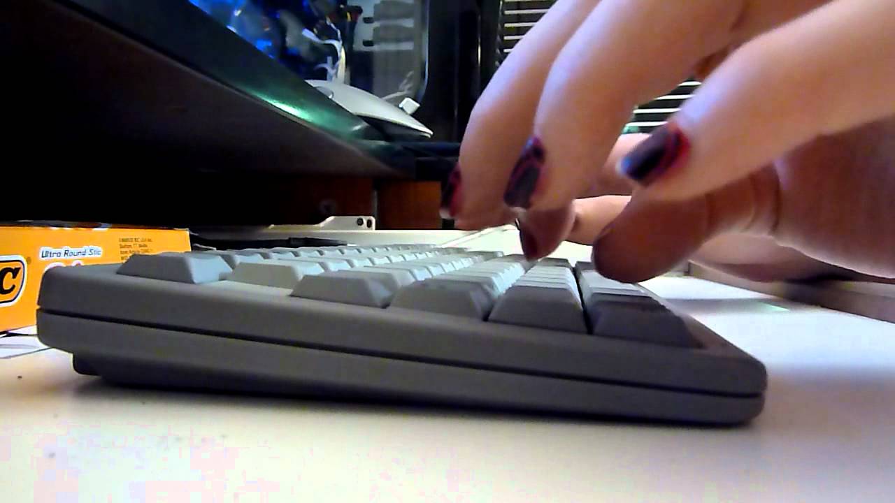 BEST Typing Sounds - Old Cherry Keyboard