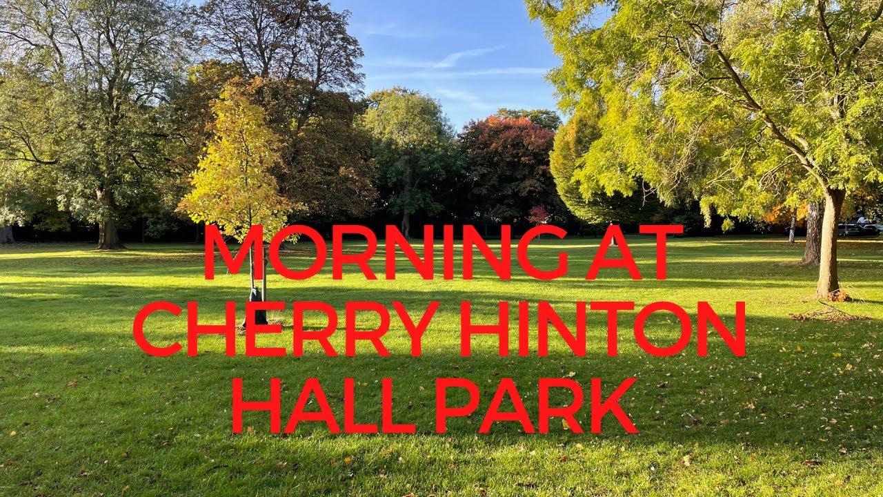 Cherry Hinton Hall Park, Cambridge