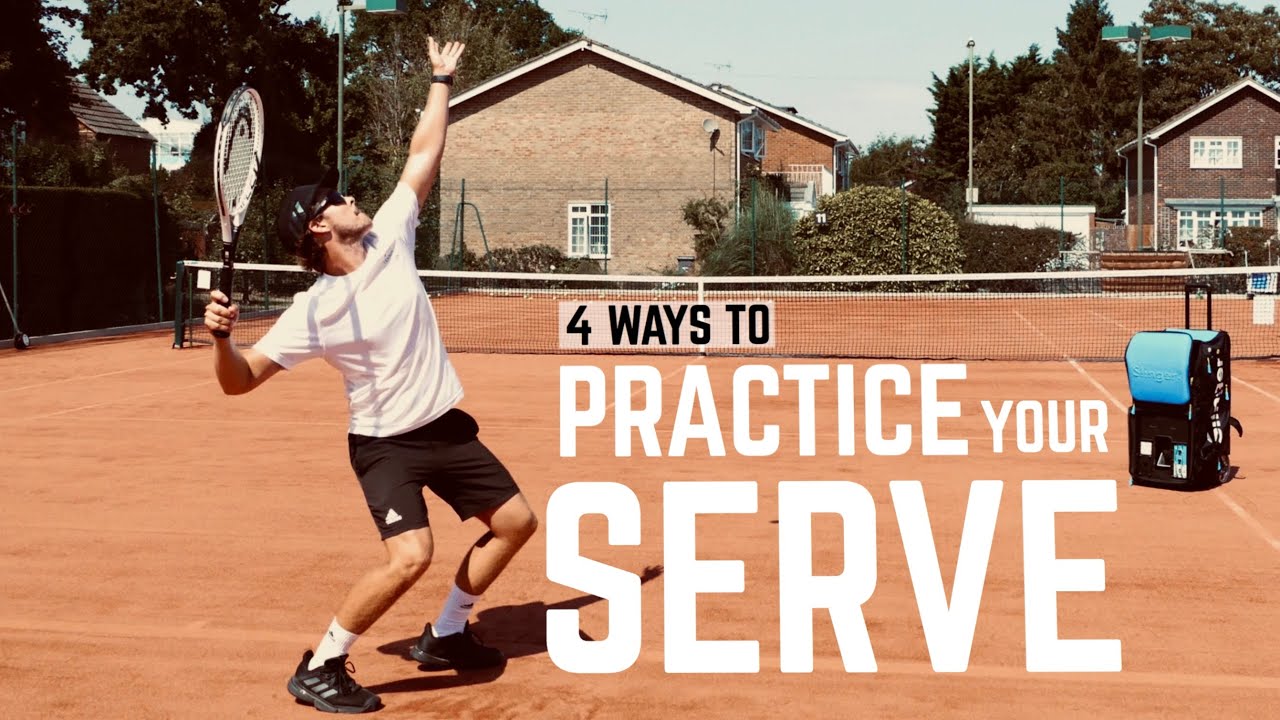 4 Ways To Practice Your Tennis Serve
