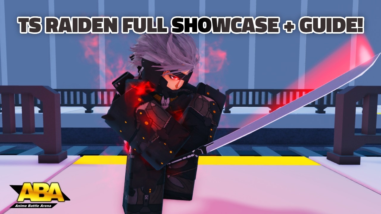 [ABA] TS RAIDEN FULL SHOWCASE + COMBOS GUIDE!! (BRAINDEAD BROKEN TECHS!!)