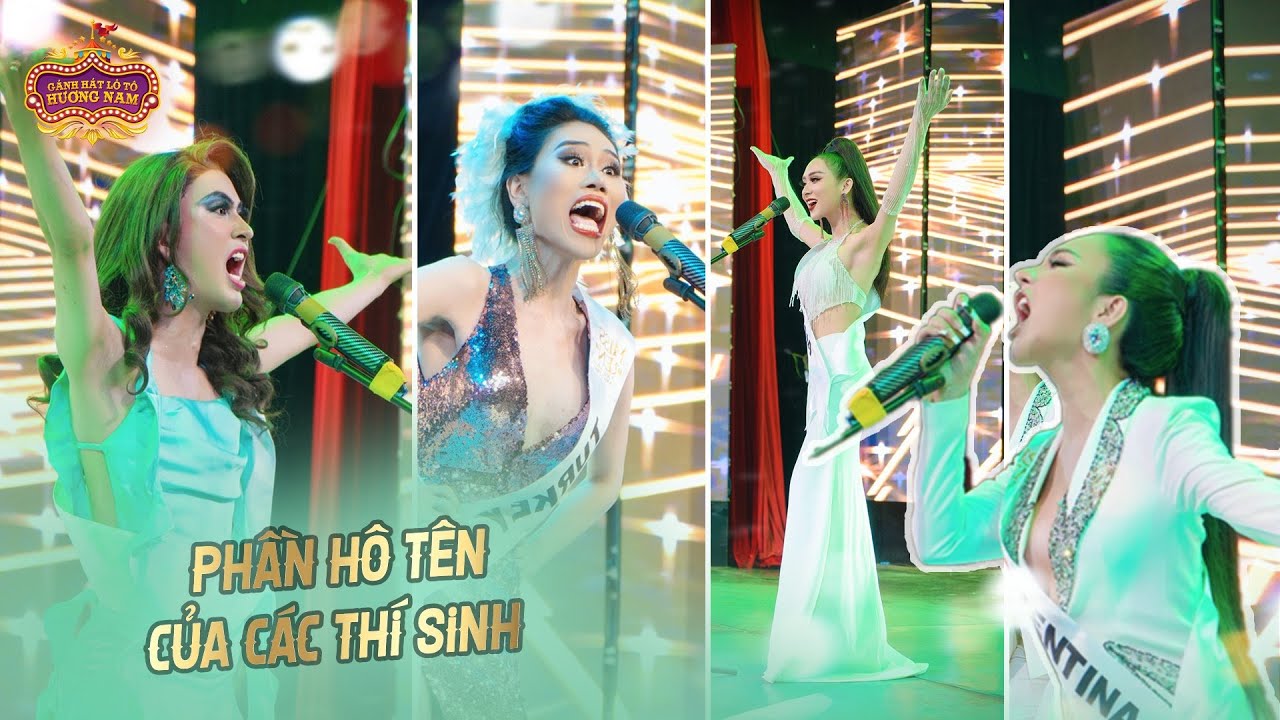 Miss Ren Hương Nam 2023 I PHẦN HÔ TÊN CỦA CÁC THÍ SINH I Lô tô Hương Nam