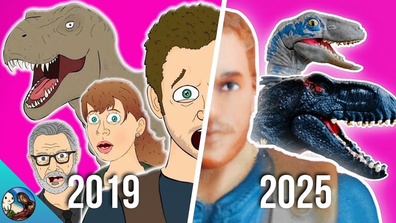 LHUGUENY JURASSIC WORLD FALLEN KINGDOM THE MUSICAL OLD vs NEW COMPARISON