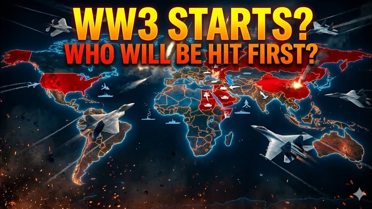 World War 3 Country-by-Country Analysis &ndash; Who Would Be Hit First?