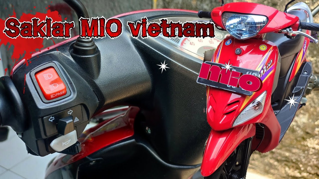 Tutorial pasang dan review saklar mio vietnam PNP mio sporty mio smile mio soul #miosporty #mio