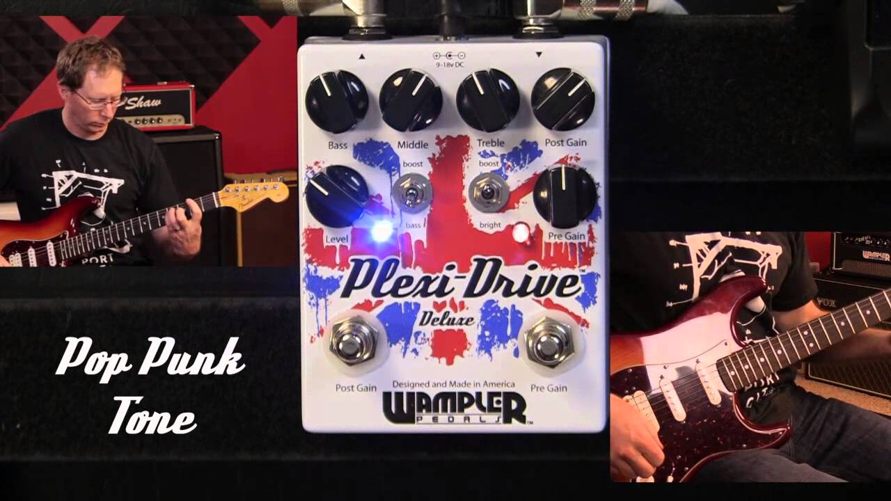 Демонстрационная версия Wampler Pedals Plexi-Drive Deluxe