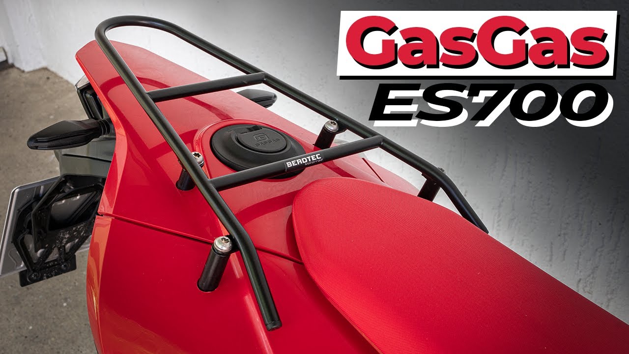 Gepäckträger GasGas ES 700 / SM700 | Verkleidung demontieren und Installation