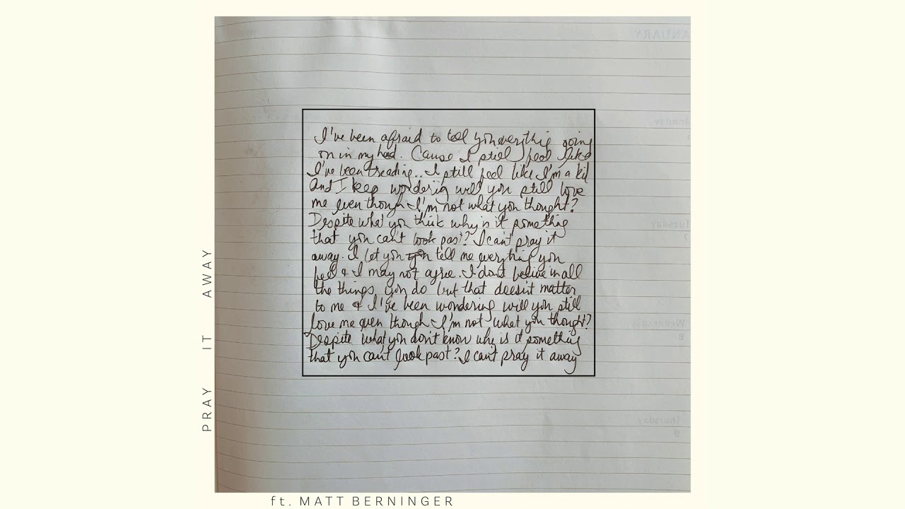 Hannah Georgas - Pray It Away ft. Matt Berninger