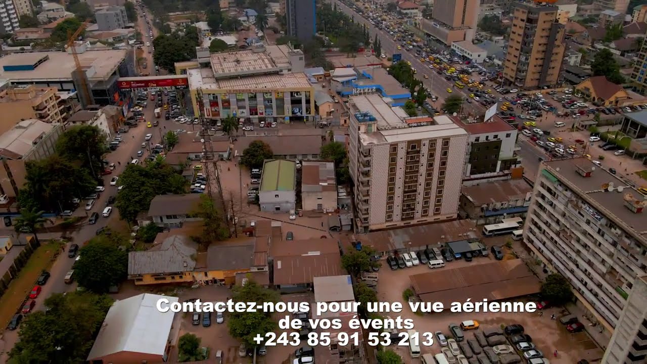 VIDEO DRONE KINSHASA, RDC SANS LOGO