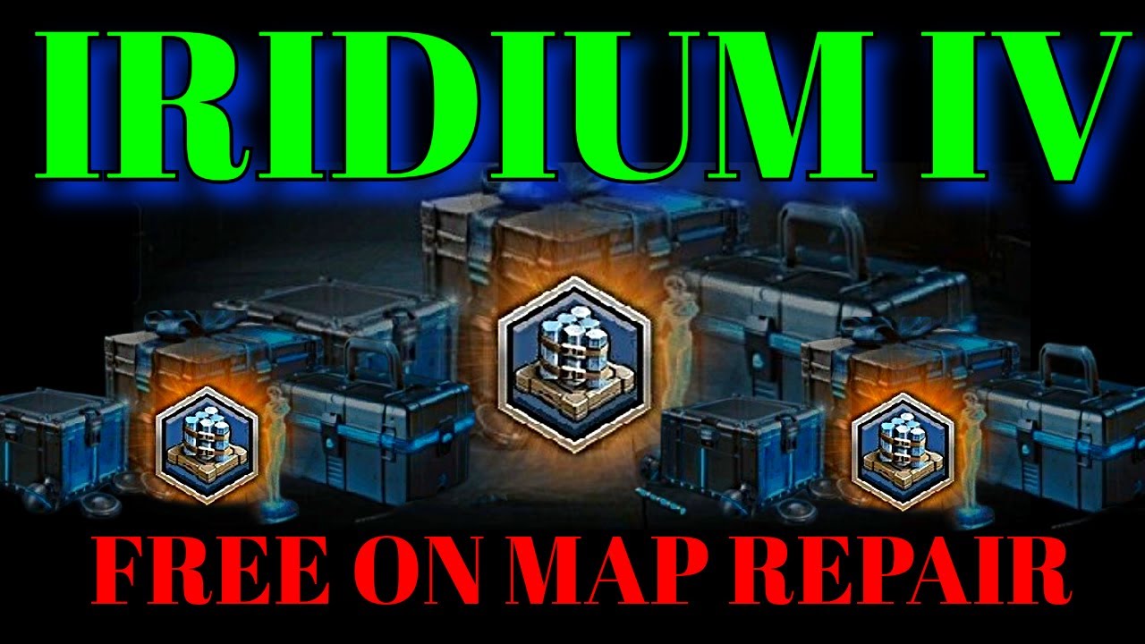 War Commander - Iridium IV (Free On Map Repair)