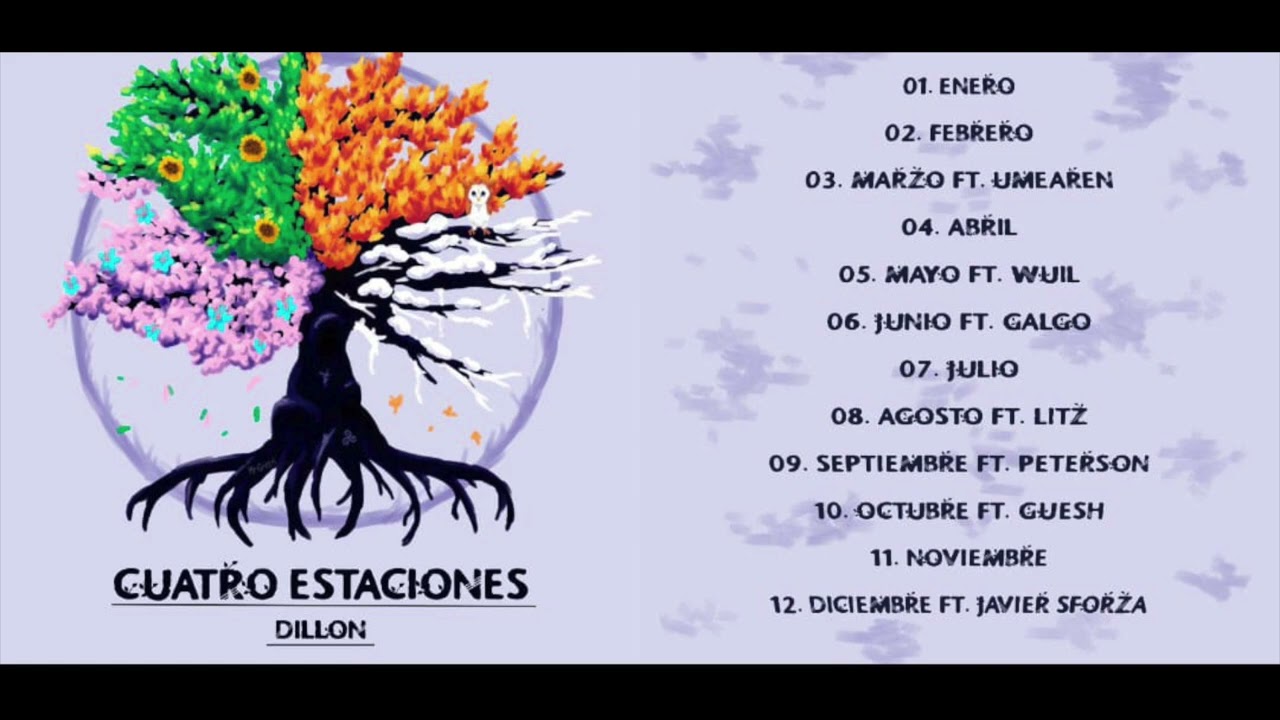 CUATRO ESTACIONES - DILLON (FULL ALBUM)