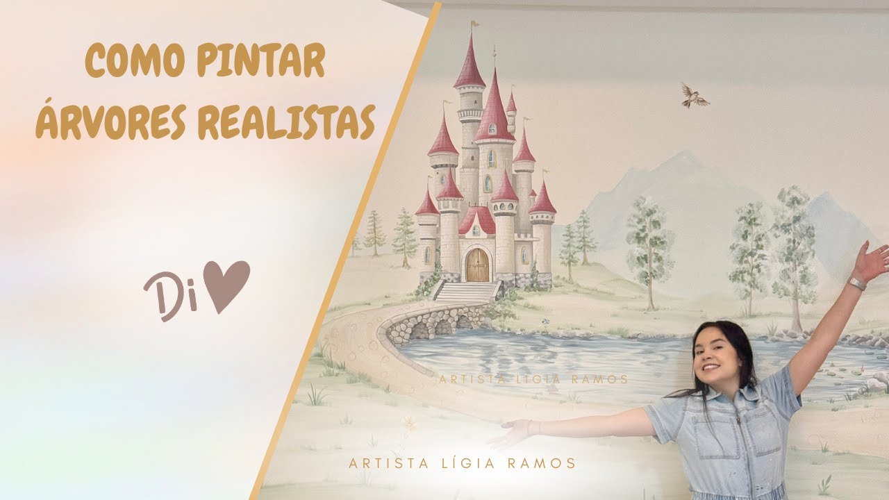 COMO PINTAR ÁRVORES REALISTAS (prática)