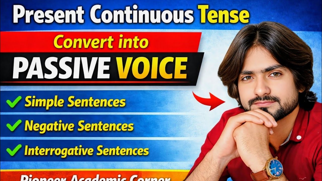 Present continuous tense#passive voice#englishgrammar#learnenglish#simplemethods 