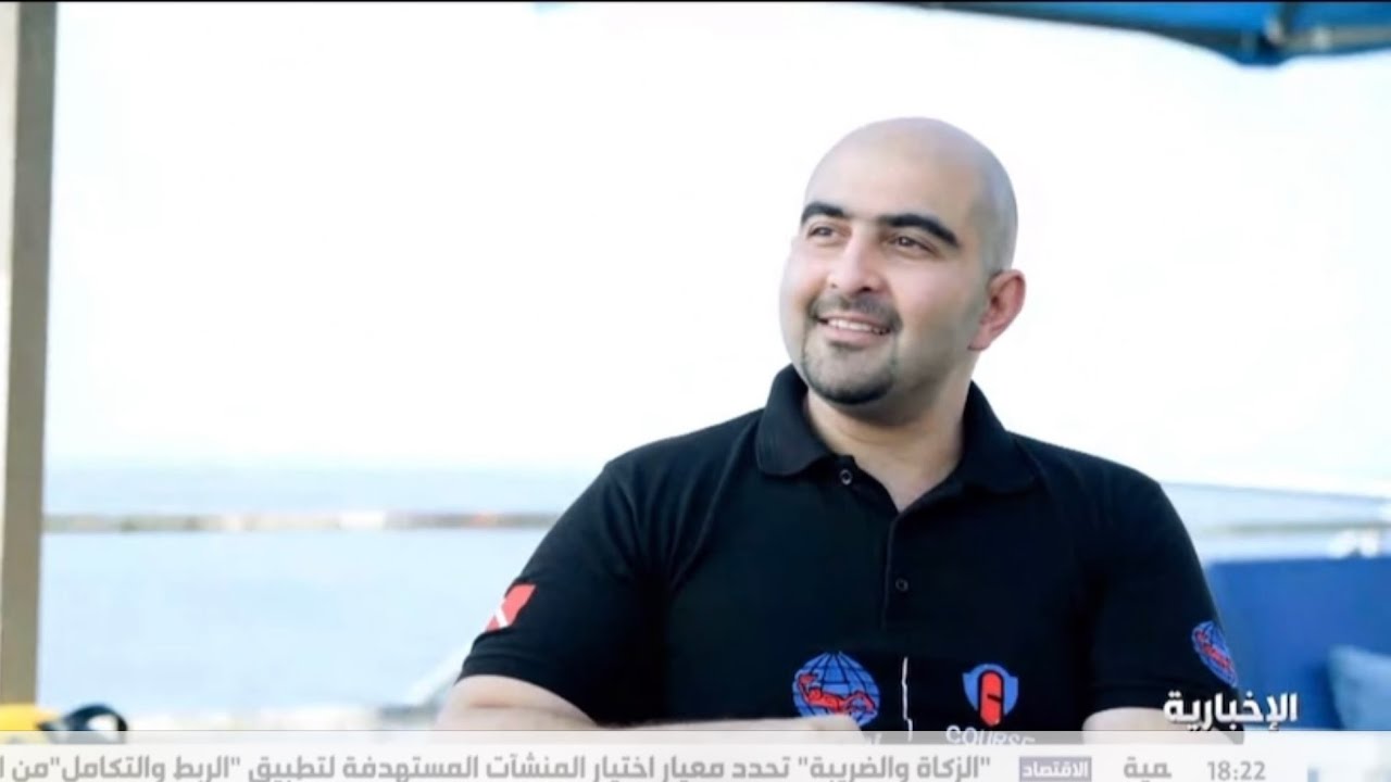 لقاء قناة الاخبارية مع مدرب الغوص: د/ احمد ادريس Ahmed Idrees