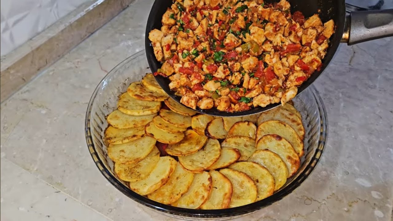 👉TAVUK ve PATATES HİÇ BU KADAR LEZZETLİ OLMAMIŞTI ⭐️MİSAFİRLERİNİZ BU YEMEĞE BAYILACAK 