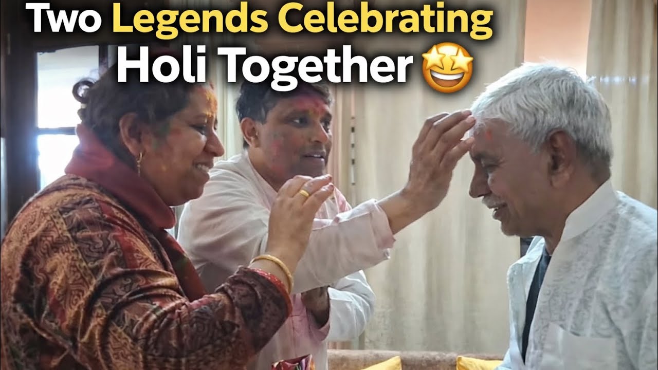 हमारे दो गौरव दिखे साथ 😲@NARENDRASINGHNEGIKAVI @PritamBhartwanOfficialChannel साथ में खेली होली🙏