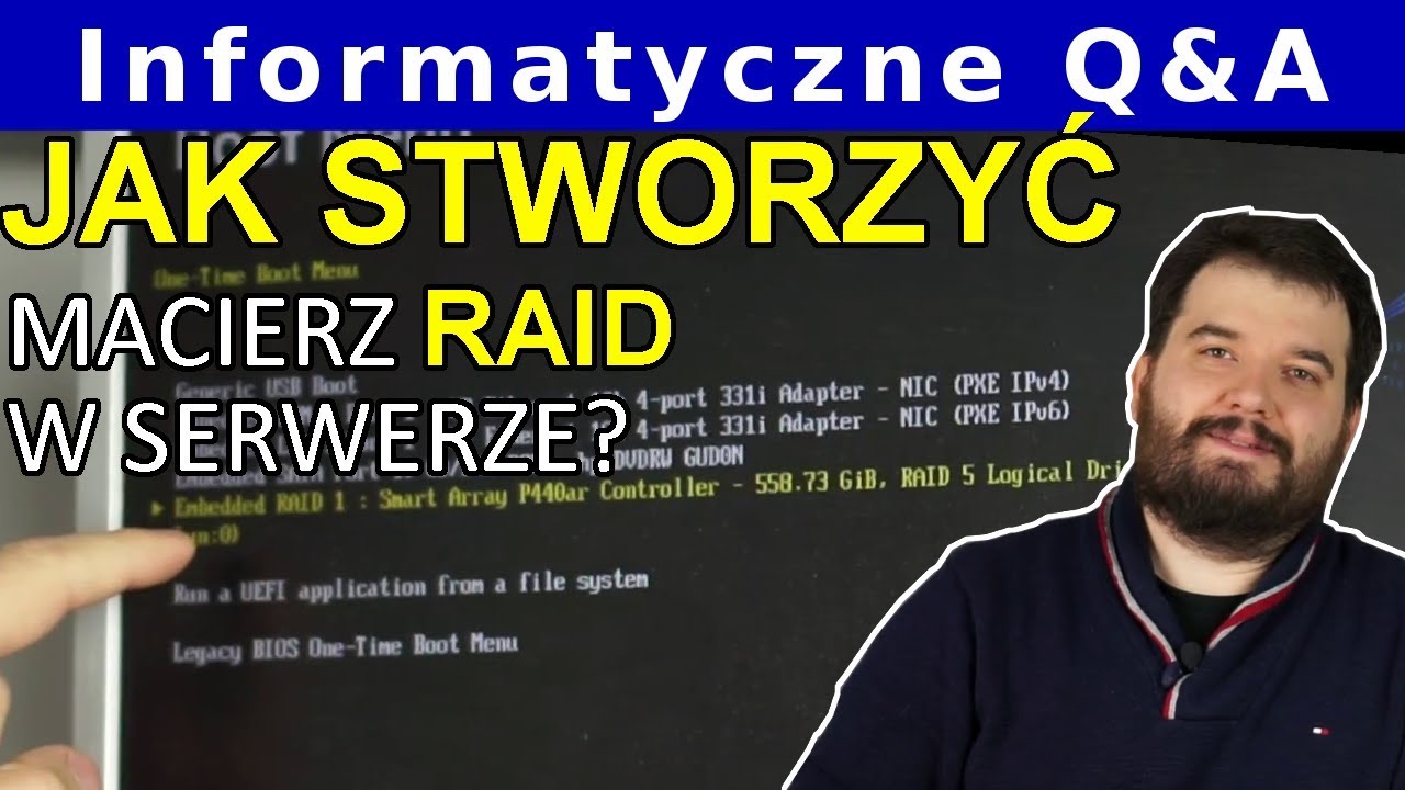 Jak stworzyć macierz RAID w serwerze? 💽 🖥️ Informatyczne Q&A #16