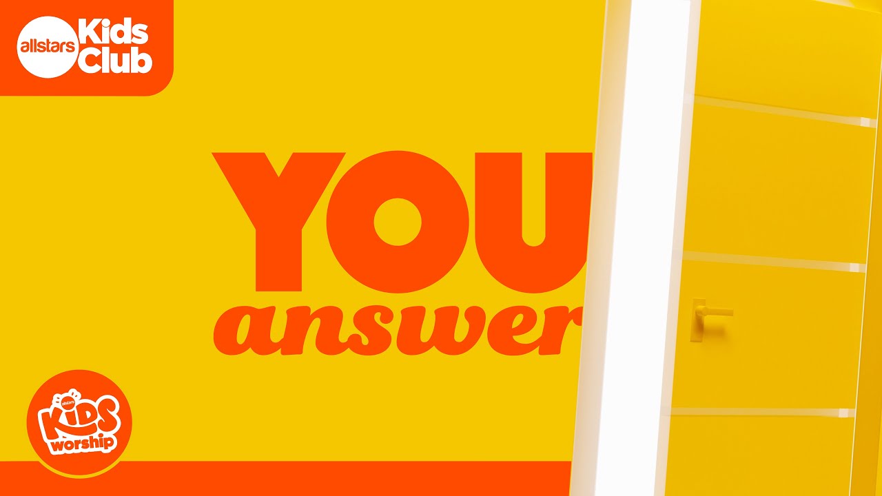 You Answer | Kids Worship Song - Christian Songs for Kids | Sunday School | Bible Songs