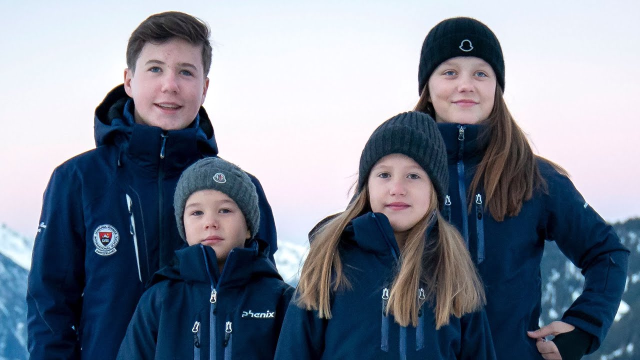 Vi sendte live fra kronprinsparrets børns skolestart i Verbier