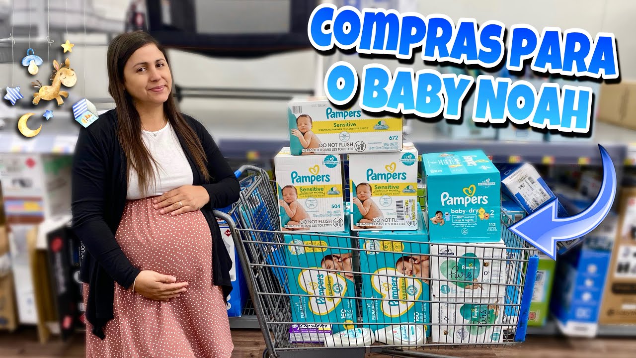 Fazendo compras para o baby Noah!💙