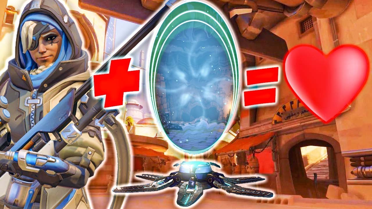 Symmetra makes Ana UNKILLABLE
