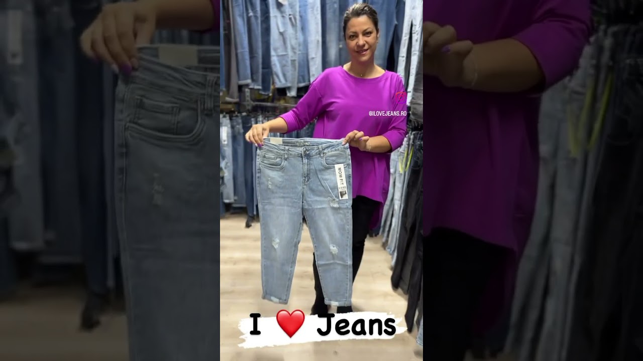 Blugi de dama 2023. Jeans Momfit 2023. 