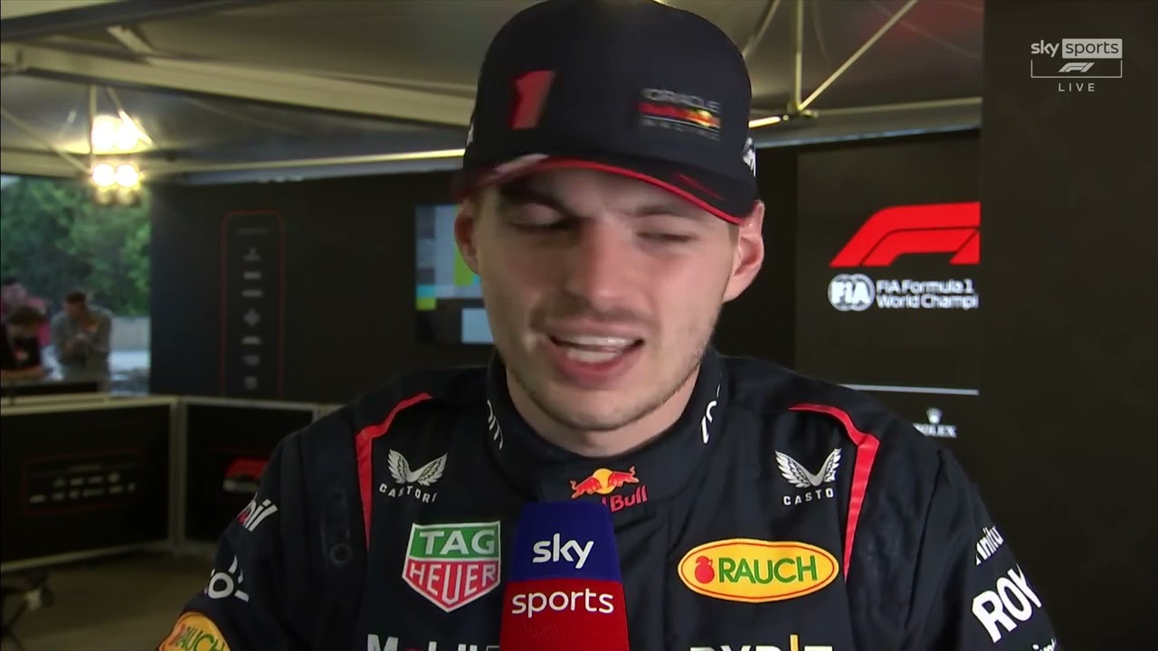 Max Verstappen Unleashed: Exclusive Post-Sprint Interview on Russell Incident at #AzerbaijanGP #F1