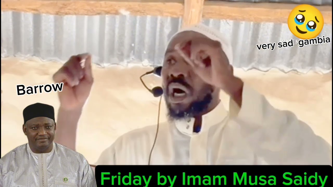 Adama Barrow and Imam Musa Saidy