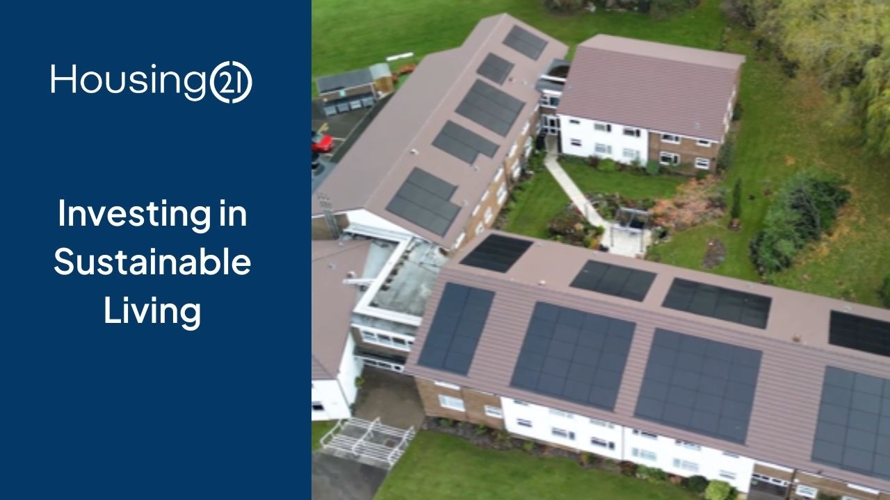 Housing 21 is investing in sustainable living at Eric Long Court in Swindon