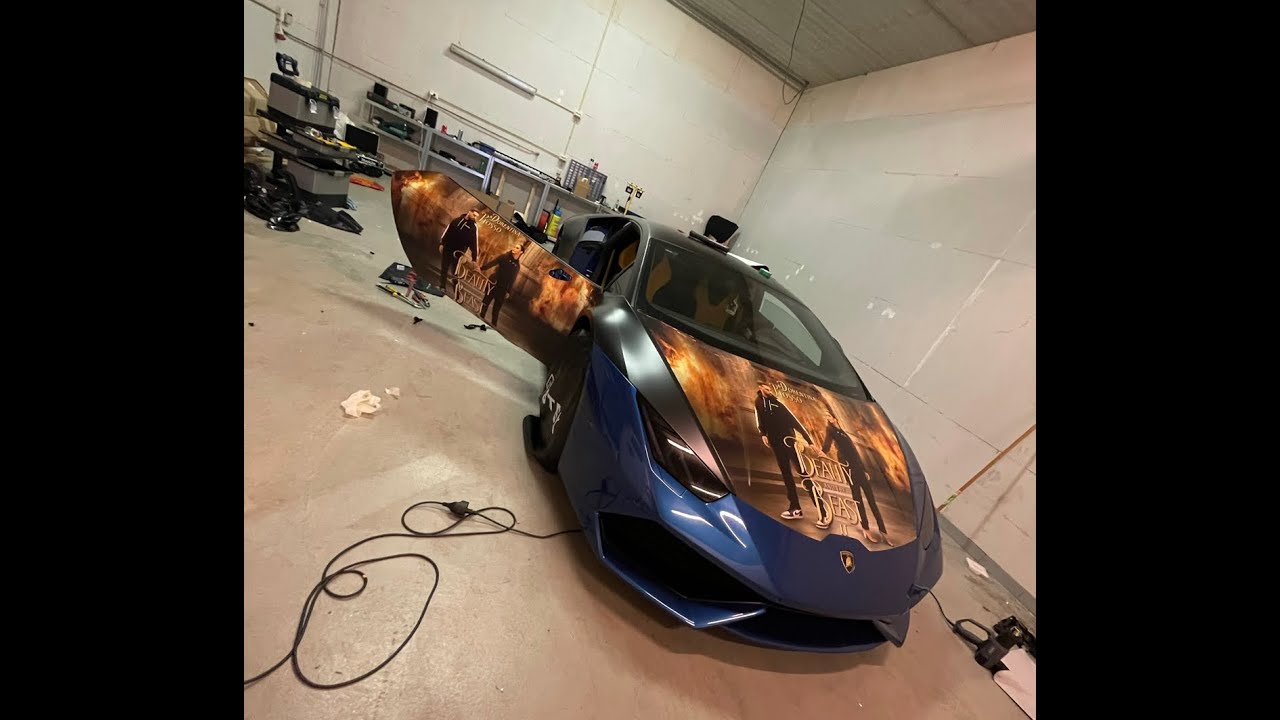 LAMBORGHINI HURACAN WRAPPEN! - MAGNUM AUTOSTYLING #1