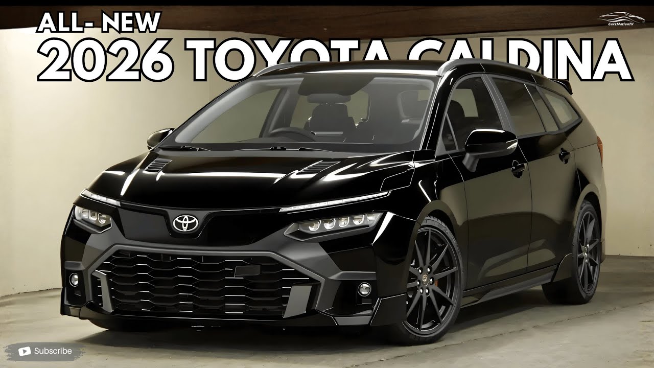 Представлена ​​новая Toyota Caldina 2026 года — сочетание простоты и продуманной инженерии
