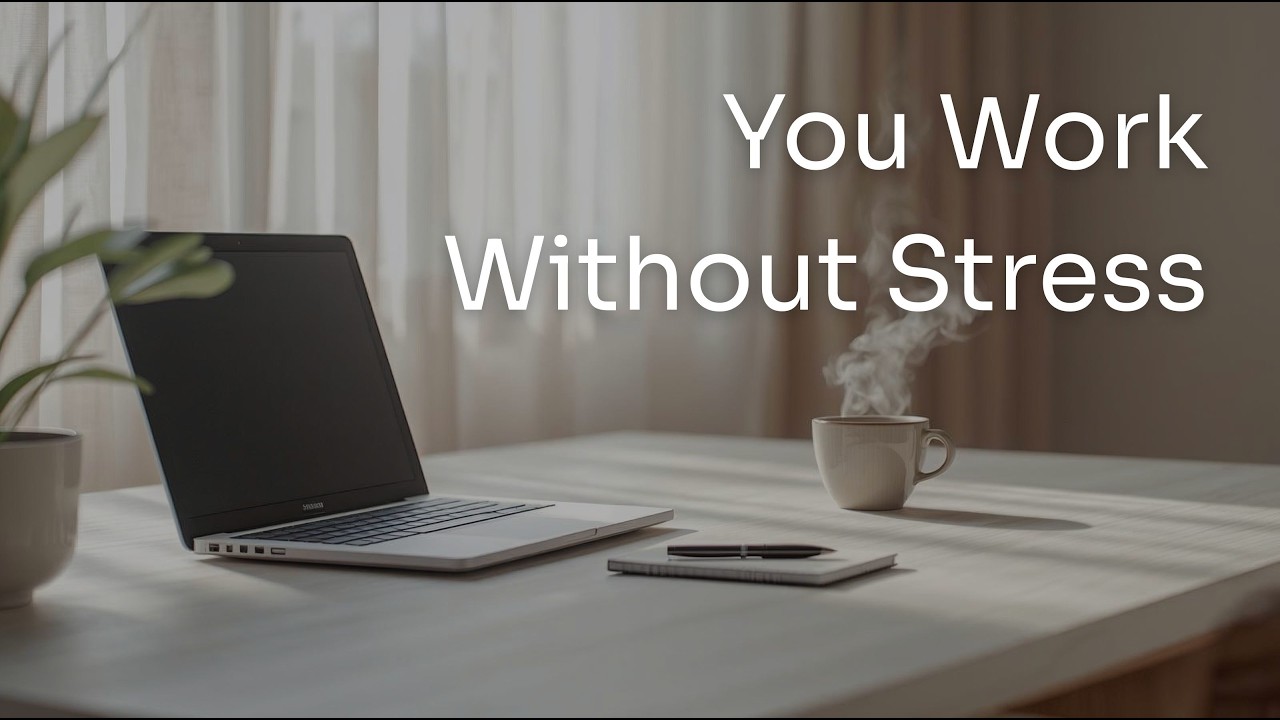 Already stressed today?Have an excellent workday after 60 minutes in this peaceful focus environment