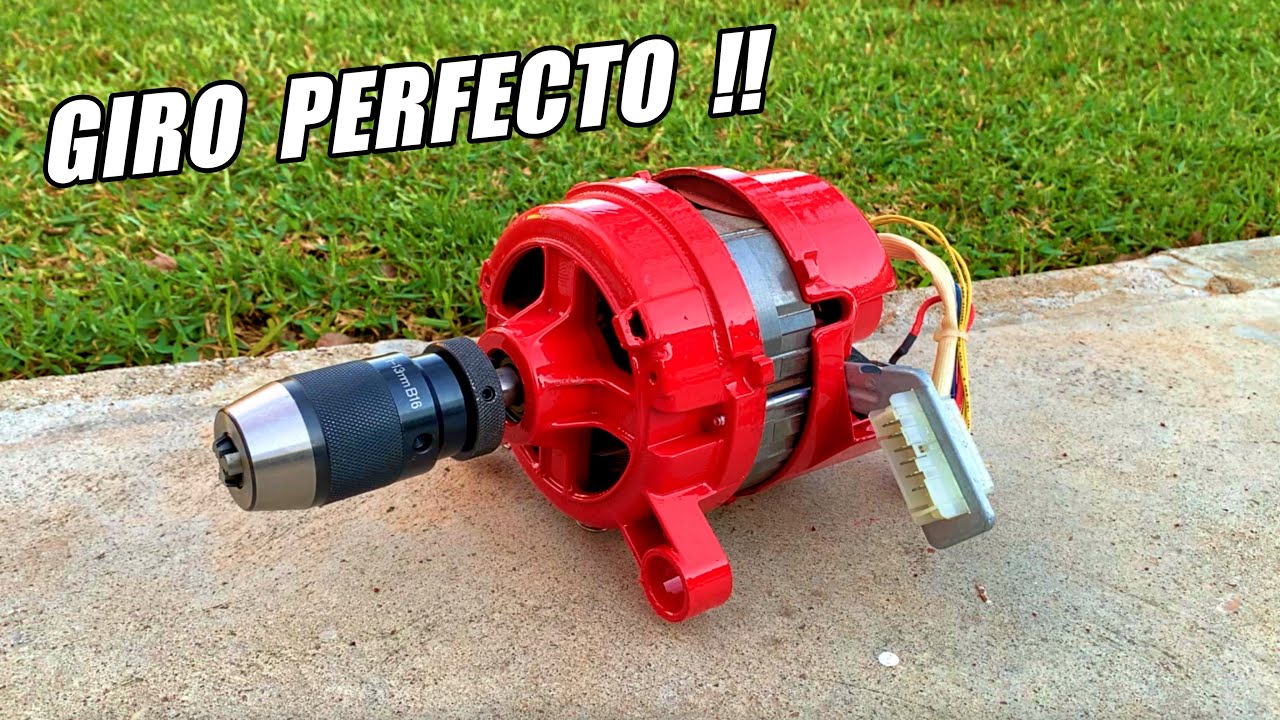 Como colocar un MADRIL en MOTOR lavadora 👉 TOTALMENTE CENTRADO !!