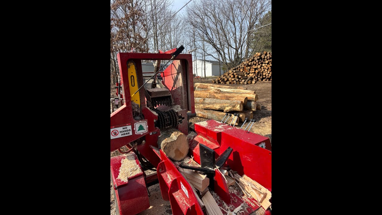 Tuckers Timbers is live! Firewood Processing! #live