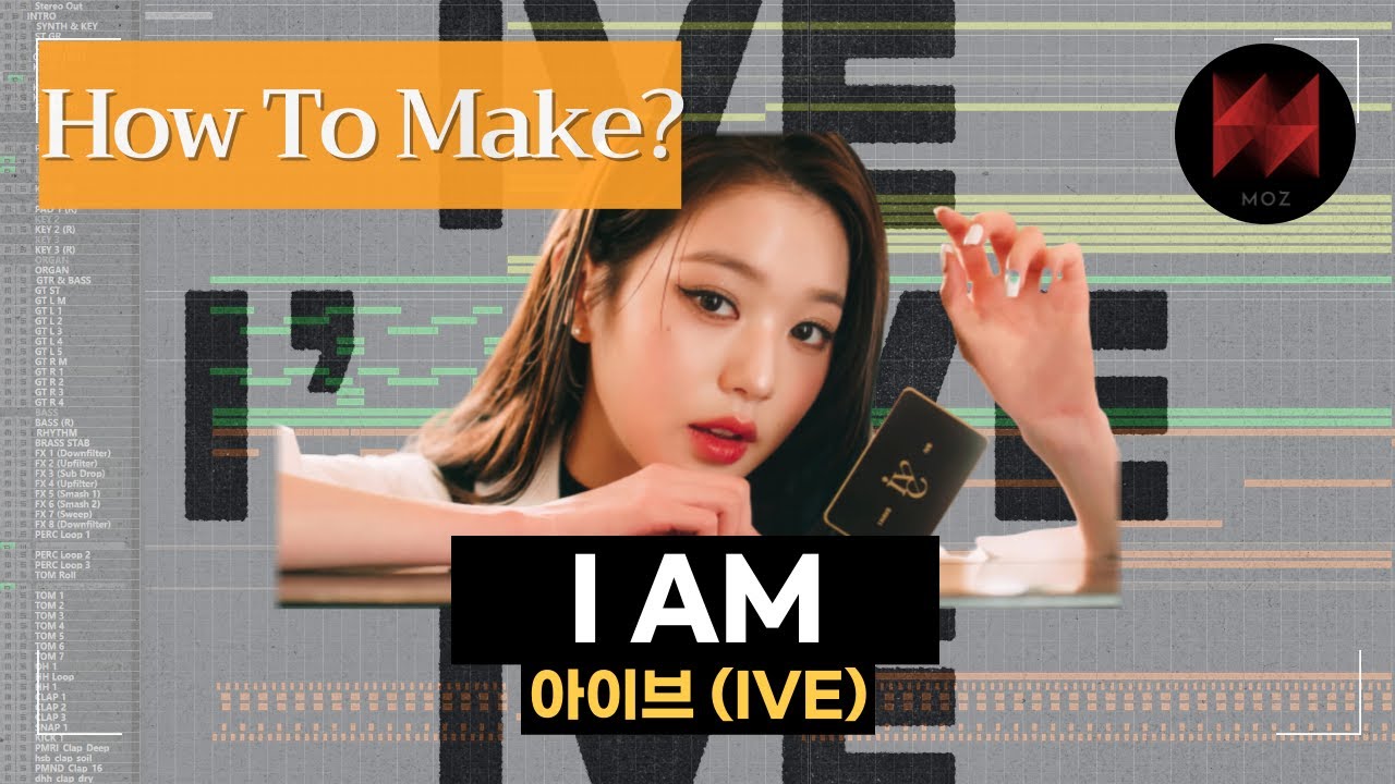 [Cubase][How To Make?] IVE - I AM Instrumental Copy & Remake / 아이브 I AM 미디 카피