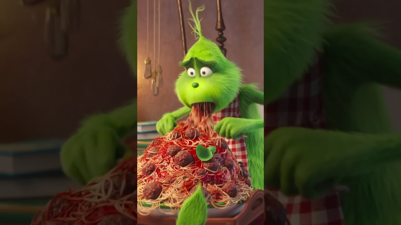 The Grinch has been comfort eating... 🍔