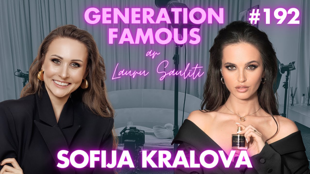 #192 Sofija Kralova par savu Pelnrušķītes stāstu, dzīvi Dubaijā, 30 000 € mēnesī un smaržu zīmolu.