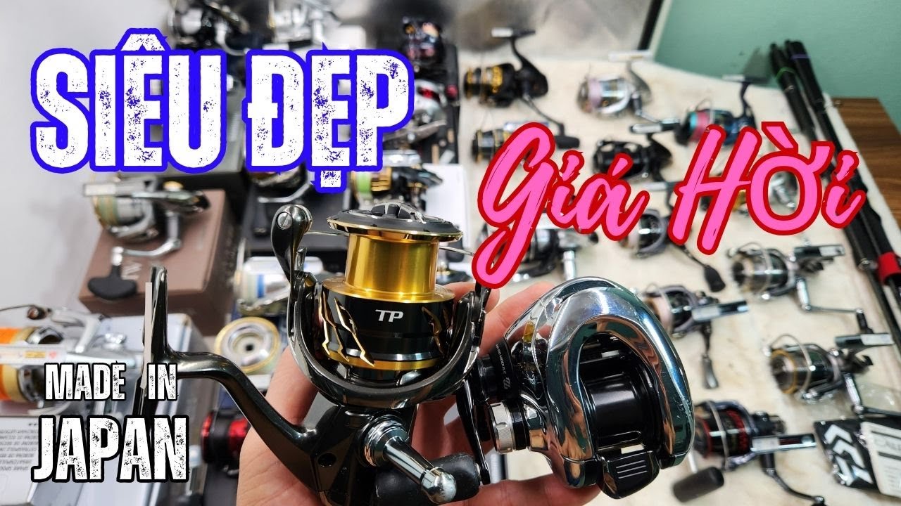 ( Thanh Lý Hàng Đẹp ) Lô Máy Câu Nhật Bản Chính Hãng Giá tốt | Shimano Daiwa #máycâunhật #máycâulure