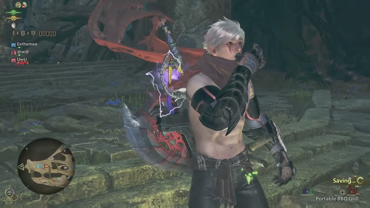Monster Hunter Wilds_6 Stars Seregios_8 Stars Tempered Arkveld and Tempered Lagiacrus_Charge Blade