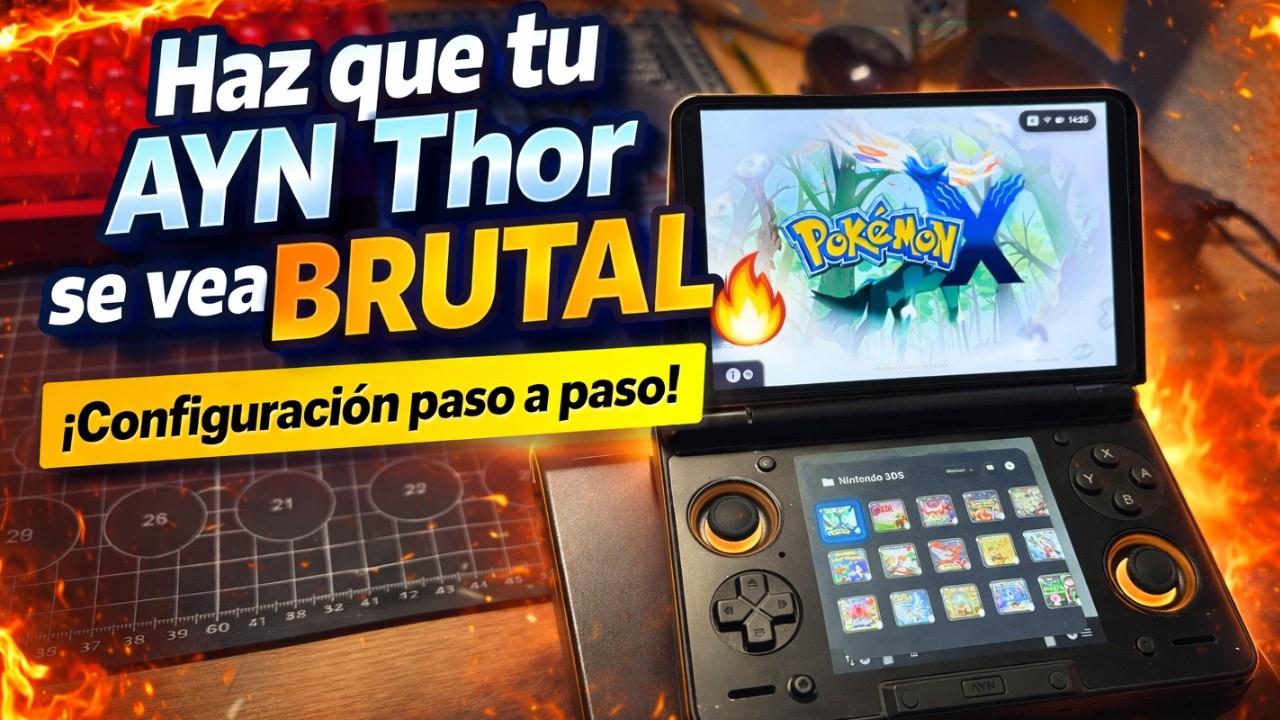Haz que tu AYN Thor se vea BRUTAL 🔥 | Configuración paso a paso