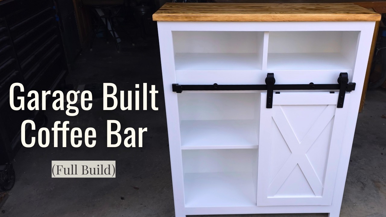 Garage Built Coffee Bar | Full Build