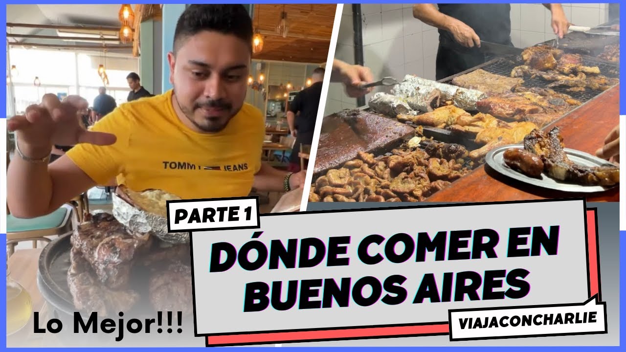 🌭 ¿DONDE comer en Buenos Aires? Bueno, rico y barato #ComidaArgentina #BuenosAires