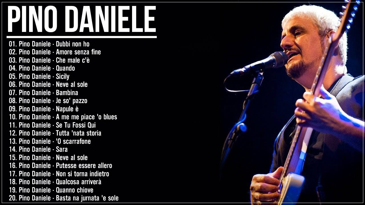 Le 50 migliori canzoni di Pino Daniele - IL Meglio Di Pino Daniele - Pino Daniele 2025 canzoni