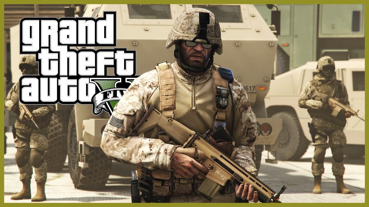 HRAJU JAKO ELITN&Iacute; VOJ&Aacute;K V GTA 5! (GTA 5 M&oacute;dy)