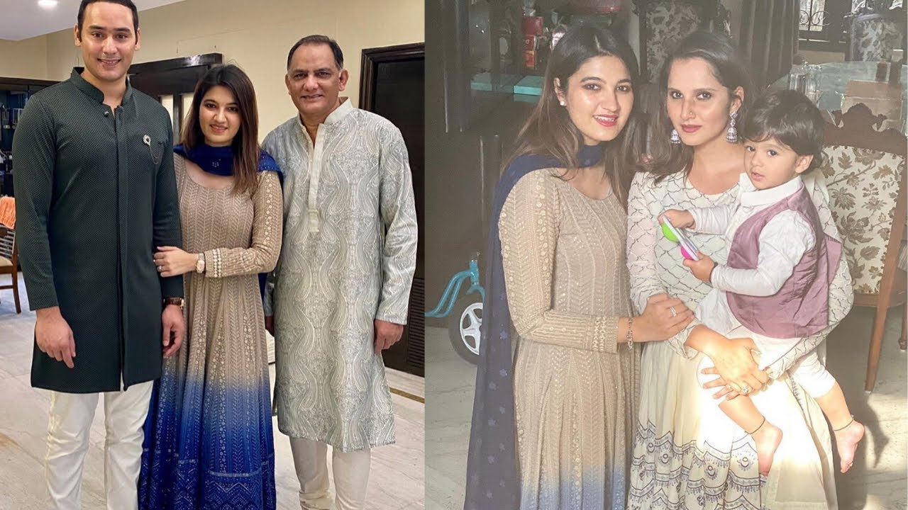 Sania Mirza sister Anam Mirza celebrated her FIRST EID with husband Asaduddin | Mohammad Azharuddin