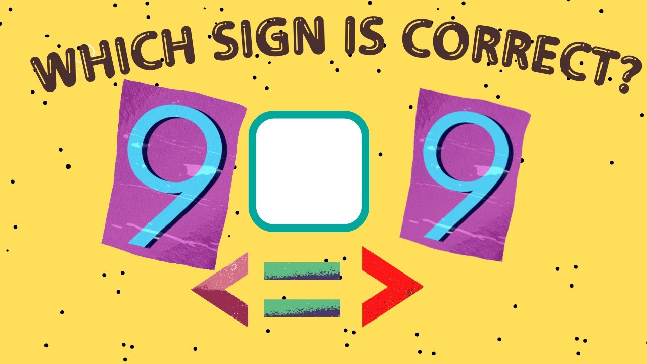 Greater Than, Less Than  & Equal Quiz for Kids | Comparison of Numbers